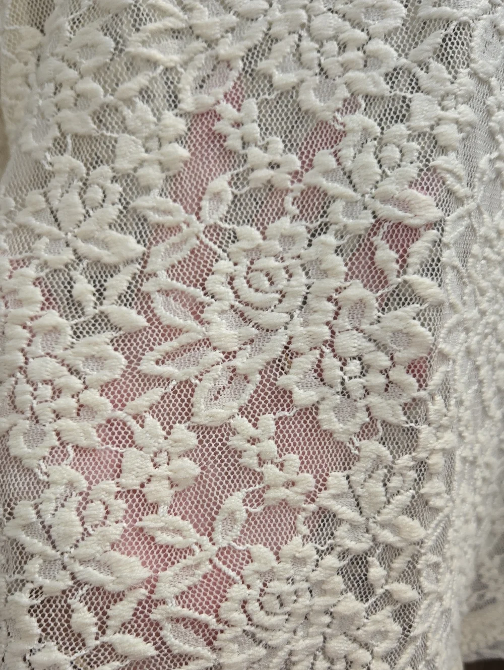 Anthropologie Lace-NWT- Scoop Neck Top-Size Large